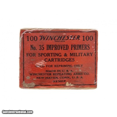 "No.35 Improved Primers By Winchester (AN038)"