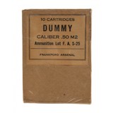 ".50 Caliber M2 Dummy Ammunition (AN054)" - 1 of 1