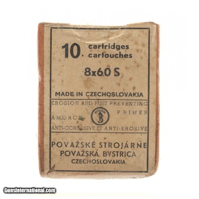 "8x60 S Made in Czechoslovakia (AN080)"