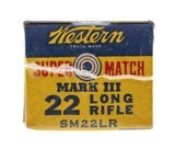 "22LR Super Match MKIII Rifle Cartridges (AN117)" - 3 of 3