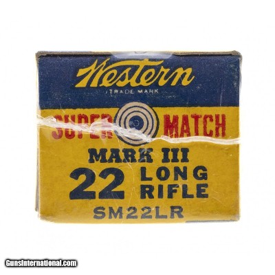 "22LR Super Match MKIII Rifle Cartridges (AN117)"