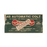 ".45 Automatic Colt CF Smokeless Cartridges (AN143)" - 1 of 2
