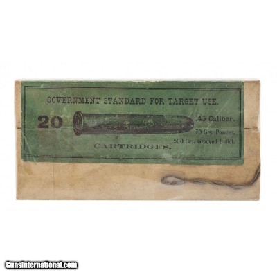 ".45-70 Extra Heavy Solid Head for Target Use (AN155)"