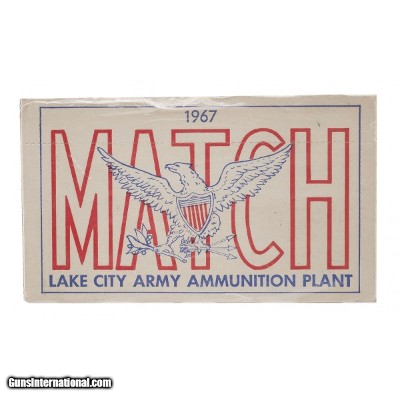 "7.62mm Nato Match Ammunition (AN156)"