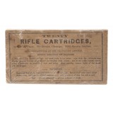"45-80-500
Rifle Cartridges from Frankford Arsenal (AN159)"