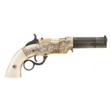 "Factory Engraved Small Frame New Haven Volcanic Pistol (W10390)"