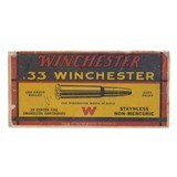 ".33 Winchester 200Grain Bullet Soft Point for 1886 Rifle (AN166)" - 1 of 2