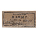 ".45 Caliber DUMMY Ammo (AN133)" - 1 of 1