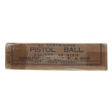 ".45 Caliber M 1911 Pistol Ball Cartridges by Frankford Arsenal (AN174)" - 1 of 1
