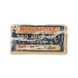 ".380 Automatic Colt Full Patch Cartridges (AN184)" - 2 of 2