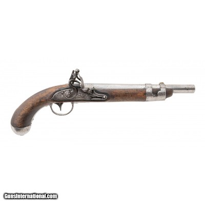 "Ultra Rare US Model 1817 Flintlock Pistol (AH4998)"