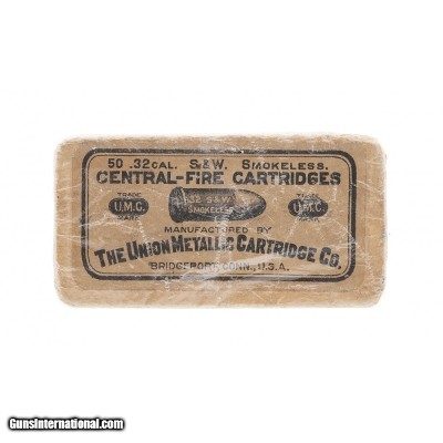 ".32 S&W Caliber CF Cartridges by UMC (AN185)"