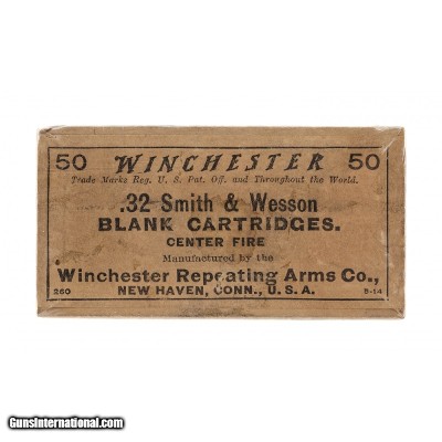 ".32S&W BLANK Cartridges by Winchester (AN187)"