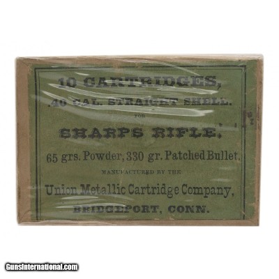 ".40 Cal. Straight Shell for Sharps Rifle (AN220)"