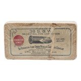 ".38S&W CF 148grs Bullet Black Powder (AM1077)" - 1 of 2