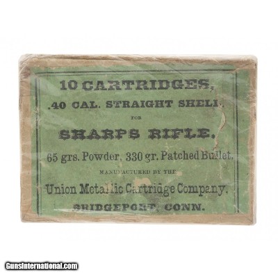 ".40 Cal. Straight Shell for Sharps Rifle (AN223)"