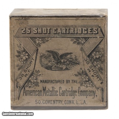 "38 Short Rim Fire Cartridges (AM1042)"