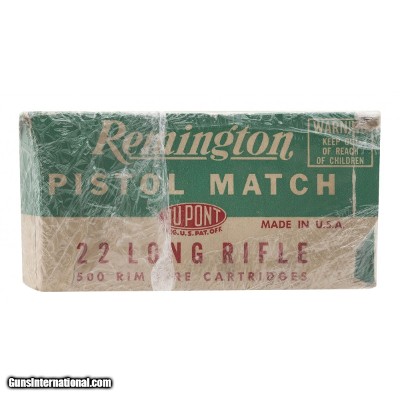 "22LR Pistol Match Partial Brick 400 Cartridges (AM1048)"