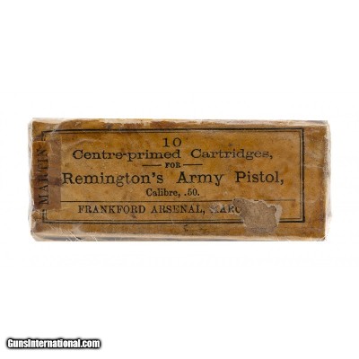 "50 Cal. Remington Army Cartridges (AM1056)"