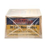 ".38 Colt New Police CF Cartridges (AM1058)" - 2 of 2