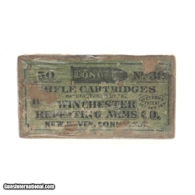 ".38 long Rim Fire Rifle Cartridges (AN014)"