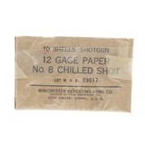 "12ga paper No. 8 Chilled Shot by Winchester (AM1072)" - 1 of 1