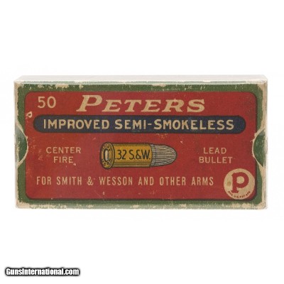 ".32 S&W Improved Semi-Smokeless CF Lead Bullet (AN180)"