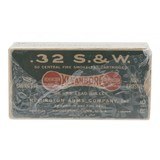".32 S&W CF Kleanbore Cartridges (AN192)" - 1 of 2