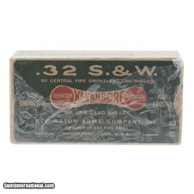 ".32 S&W CF Kleanbore Cartridges (AN192)"