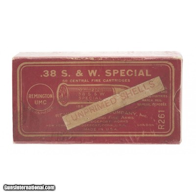 ".38 S&W Special BRASS Only (AM248)"