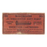 ".44 Winchester Soft Point Cartridges (AM259)" - 1 of 2