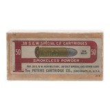 ".38 S&W Special CF Cartridges (AN102)" - 2 of 2