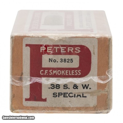 ".38 S&W Special CF Cartridges (AN102)"
