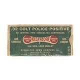 ".32 Colt Police Positive Cartridges (AM271)"