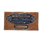 ".38-40 Winchester for 1873 Rifle (AM279)" - 1 of 2