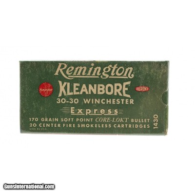 "30-30 Winchester Kleanbore Express (AN125)"