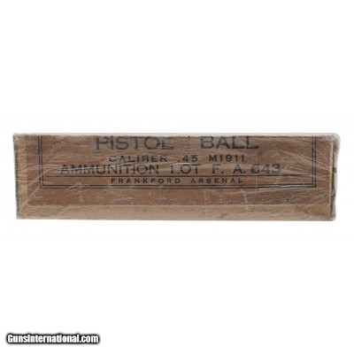 ".45 Cal. M1911 Pistol Ball (AM1003)"