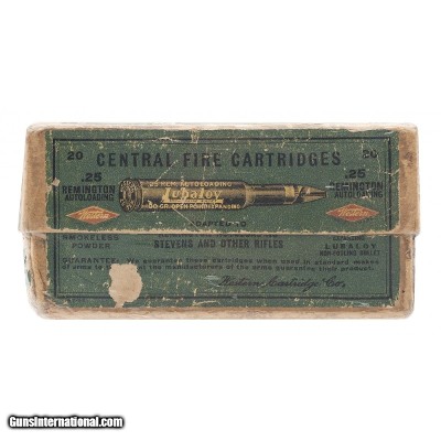 ".25 Remington Autoloading Cartridges (AM1040)"