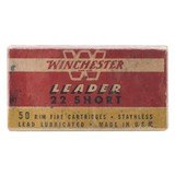 ".22 Short Leader Staynless Cartridges (AM300)" - 1 of 2
