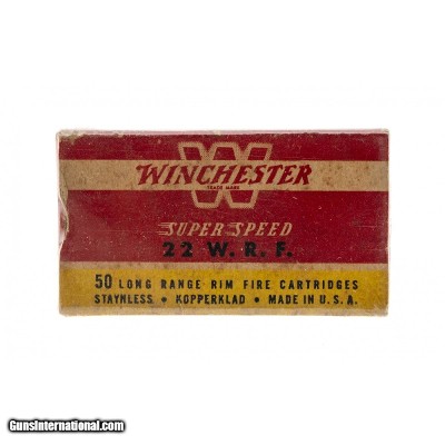 ".22W.R.F. Super Speed Cartridges (AM304)"