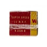 ".22W.R.F. Super Speed Cartridges (AM304)" - 2 of 2