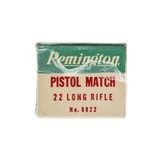 ".22 Long Rifle Pistol Match (AM318)" - 2 of 2