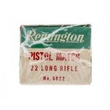 ".22LR Pistol Match Cartridges (AM326)" - 2 of 2