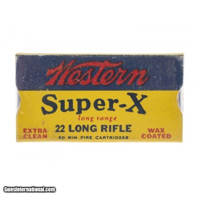 ".22LR Super-X Long Range Cartridges (AM332)"