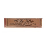 ".45 Cal. Pistol Ball M1911 (AM1032)"