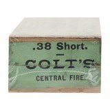 ".38 Short Colt`s CF EMPTY Box (AM393)" - 2 of 2