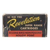 ".22LR Revelation Super Range EMPTY Box (AM397)" - 1 of 2
