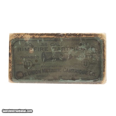 ".38Cal. Short Rim Fire Cartridges (AM411)"