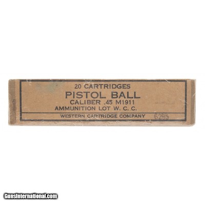 ".45 Caliber Pistol Ball Cartridges (AM1005)"