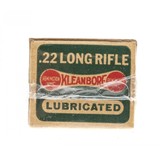 ".22 Long Rifle Kleanbore Cartridges (AM446)" - 1 of 2